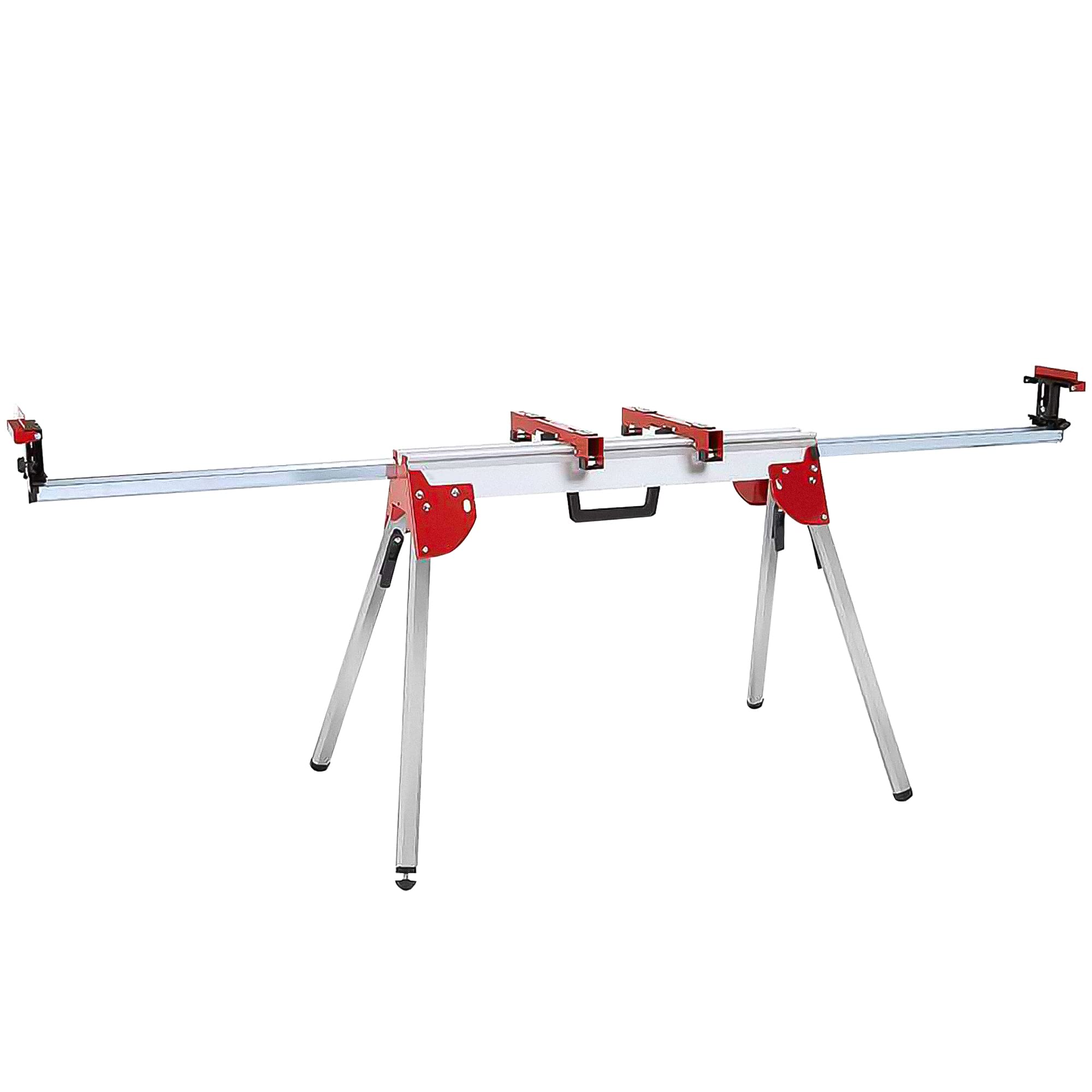 48-08-0551 Folding Miter Saw Stand - Heavy Duty 500 lbs Capacity, 100 Inch Length, Compatible with 48-08-0552 Miter Saw Table Top | Perfect for Woodworking, DIY Projects & Construction Sites