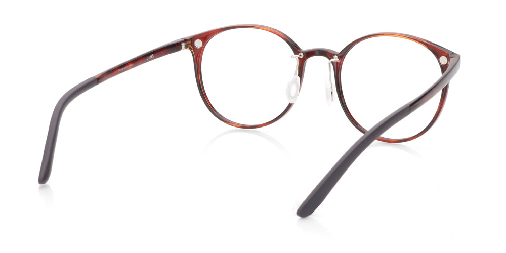 JINS Switch Classic Slim 344 Eyeglasses - Lightweight & Durable Frame for Men & Women - Perfect for Work, Reading & Everyday Use