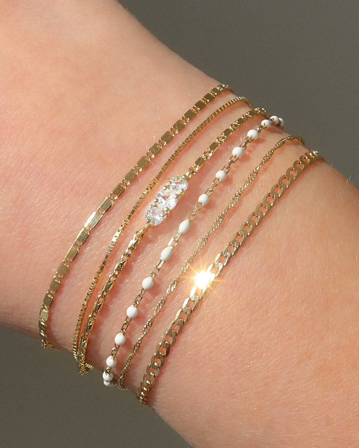 Circa Bracelet for Women - Elegant Adjustable Beaded Bracelet with Charm | Perfect for Gifts, Parties, and Everyday Wear