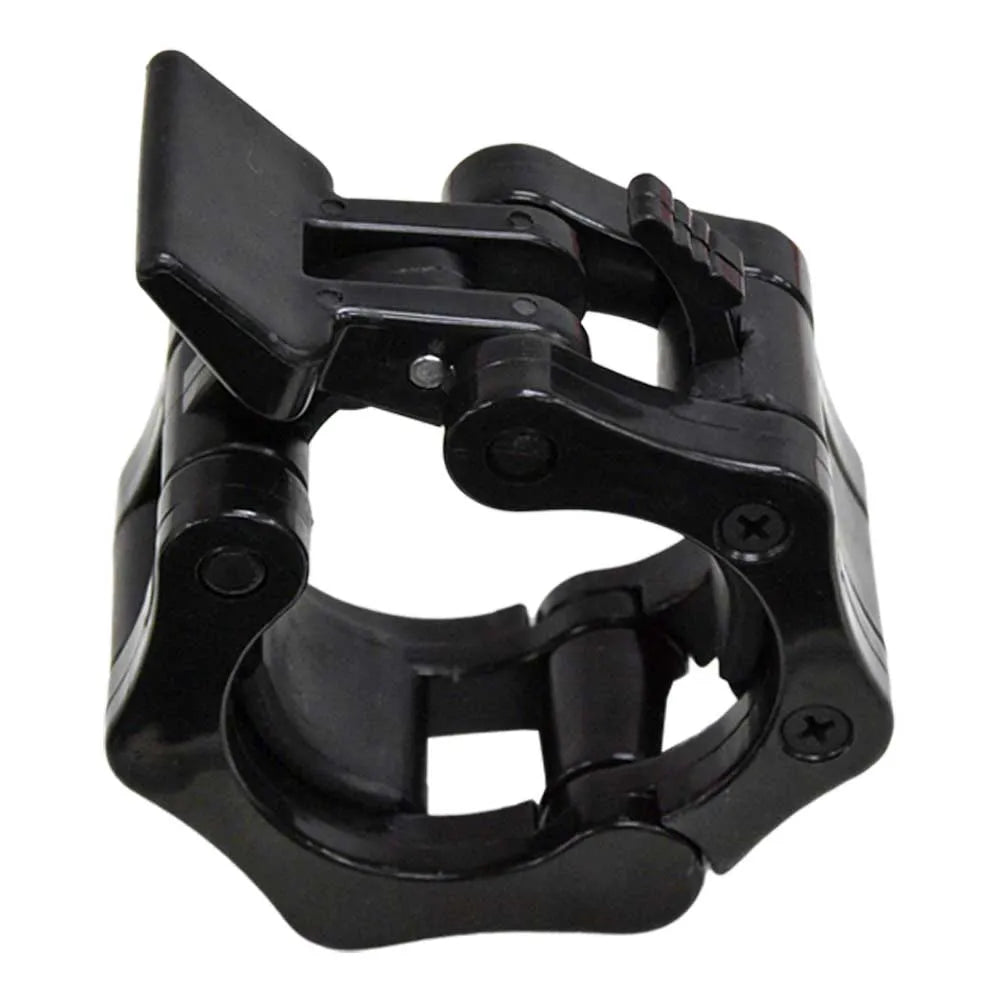Olympic Lock Jaw Collars (Pair) - Secure Weight Plates for Strength Training - Perfect for Home Gym & CrossFit Workouts