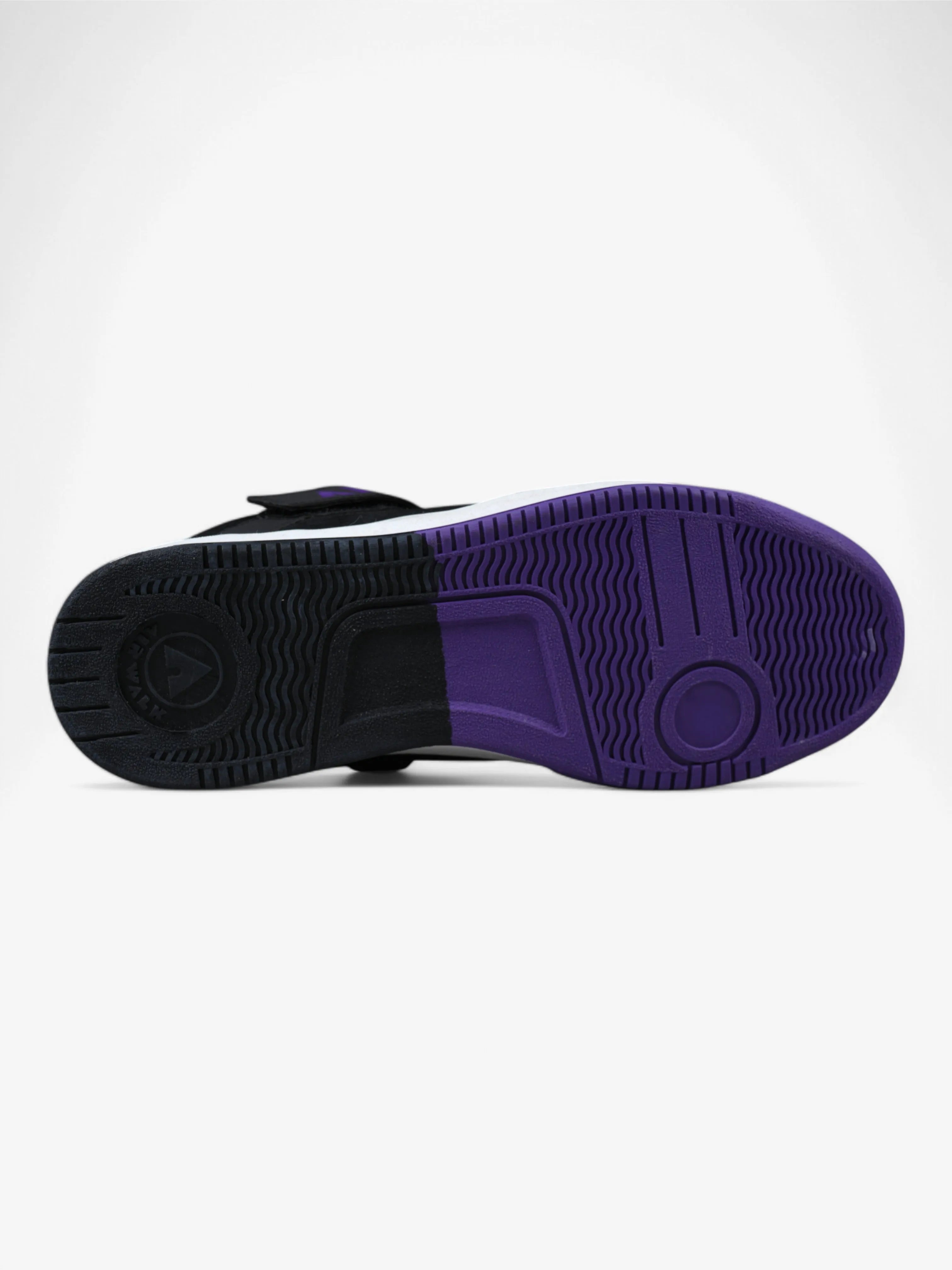 Airwalk Brook Sneakers for Men & Women - Black & Violet Casual Shoes for Walking, Running & Everyday Wear