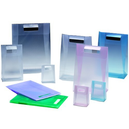 JAM PAPER Frosted Lunch Bags - 3