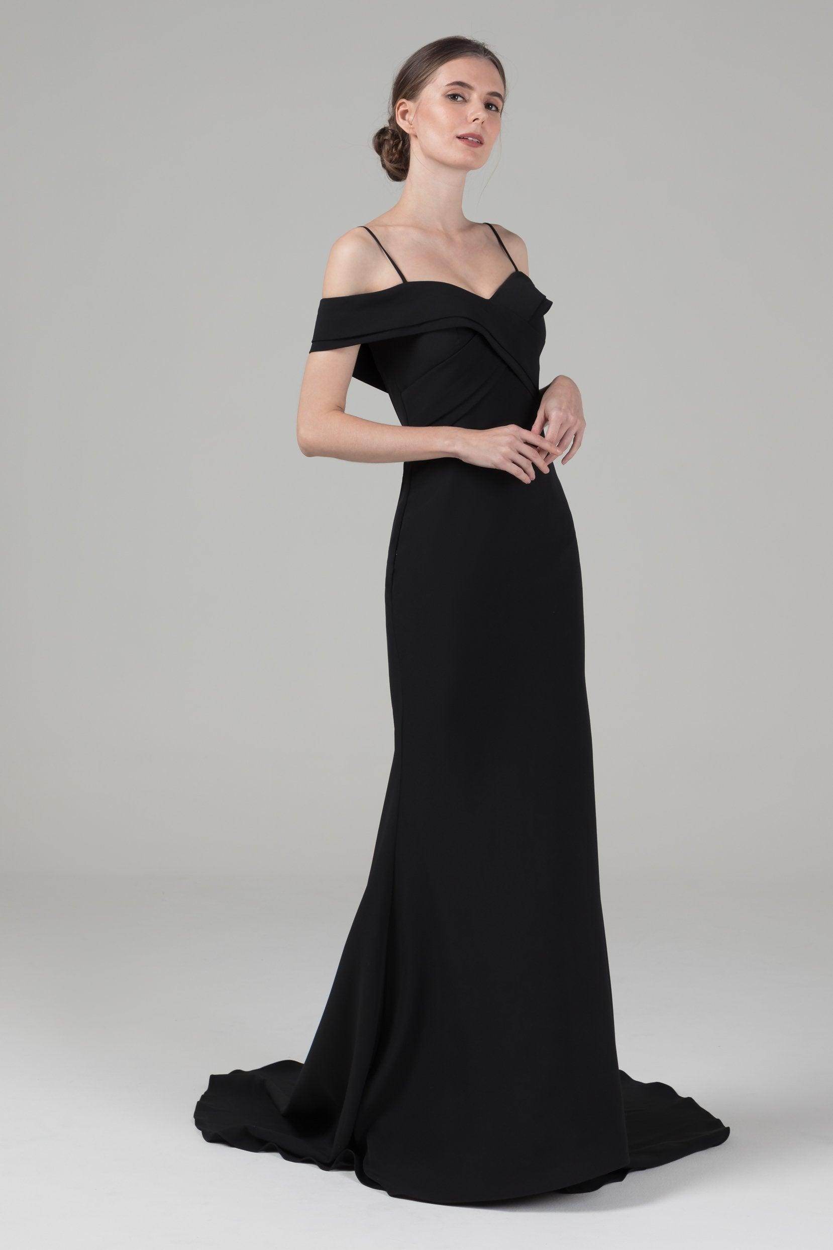 Elegant Mermaid Court Train Wedding Dress CW2647 - Stretch Fabric for Perfect Fit - Ideal for Beach, Church, and Formal Weddings