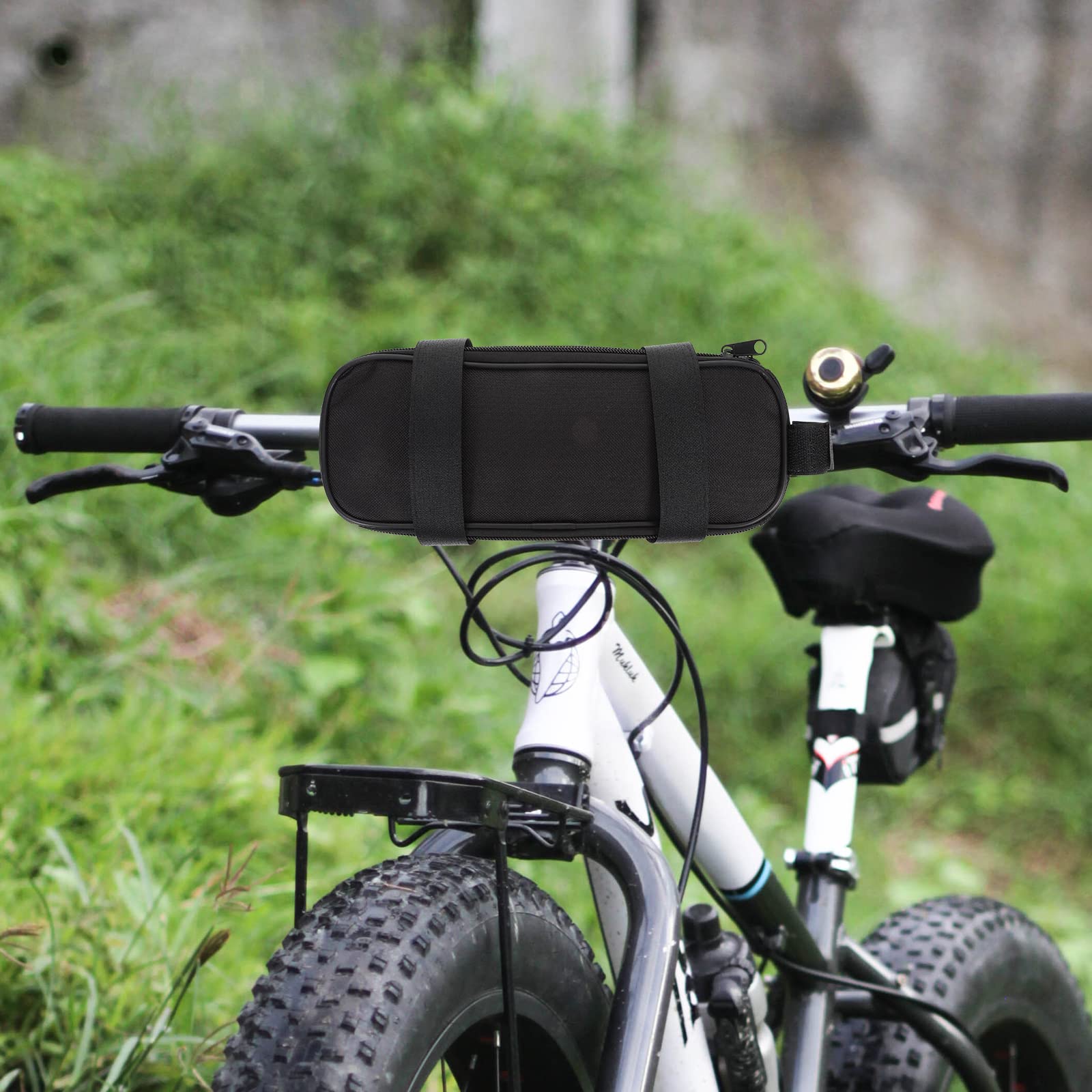 BESPORTBLE Electric Bike Battery Holder & Controller Pouch - Waterproof Polyester Scooter Accessory for E-Bike, Mountain Bike & Commuter Bikes | Perfect for Storage & Protection During Rides