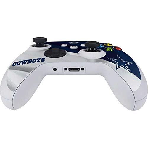 Officially Licensed NFL Dallas Cowboys Gaming Skin Decal for Xbox Series S Controller - Perfect for Gamers & Football Fans