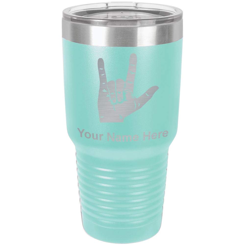 LaserGram 30oz Vacuum Insulated Stainless Steel Tumbler Mug with Engraved 