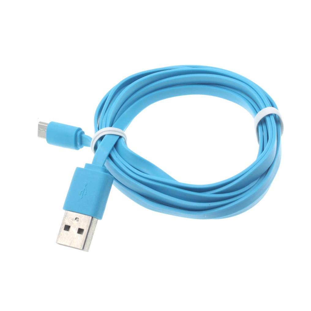 6ft USB to Micro USB Charger Cable - Fast Charging & Data Sync Cord for ASUS Google Nexus 7, ZenFone 2/3/5 Series, PadFone X Mini - Durable Nylon Braided Wire for Home, Office & Travel Charging