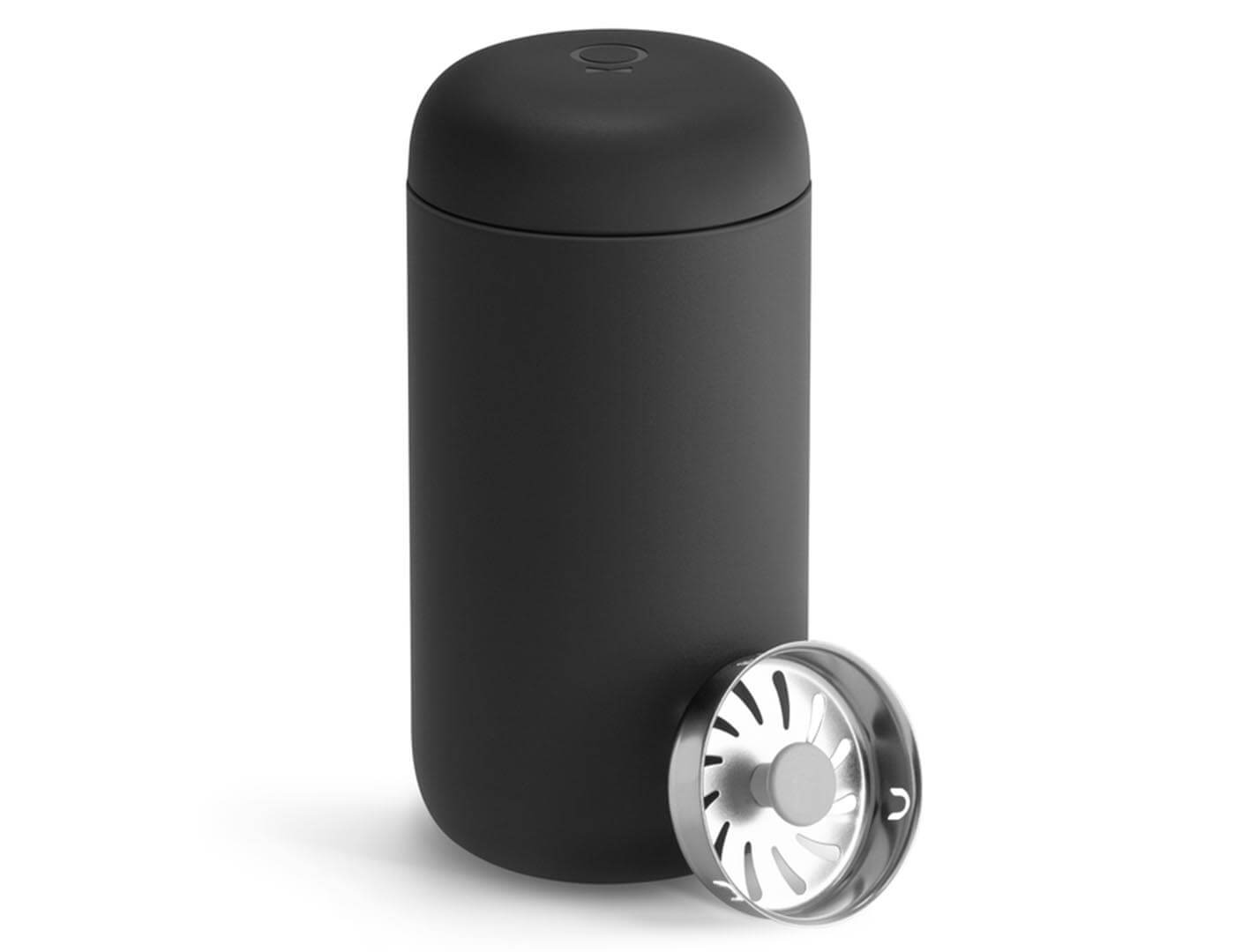 Carter Move Mug 12oz Matte Black - Insulated Travel Coffee Cup with Lid - Perfect for Office, Commuting & Outdoor Adventures