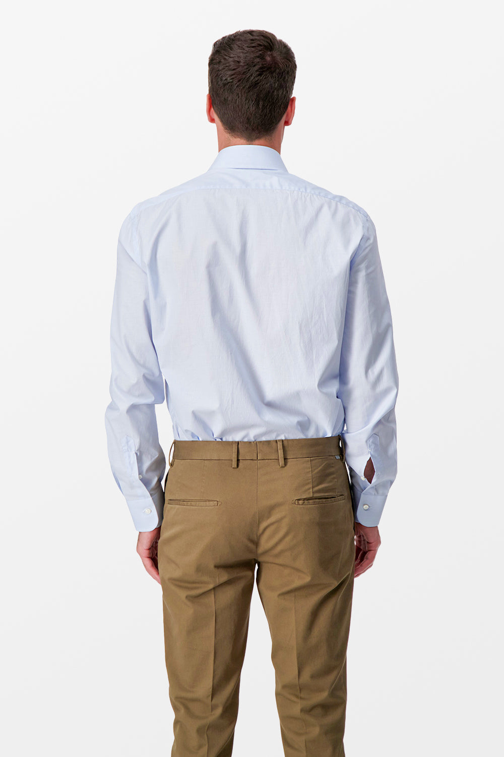 Barba Napoli Blue Classic Dress Shirt for Men | Premium Italian Cotton Formal Wear | Perfect for Business, Office & Special Occasions