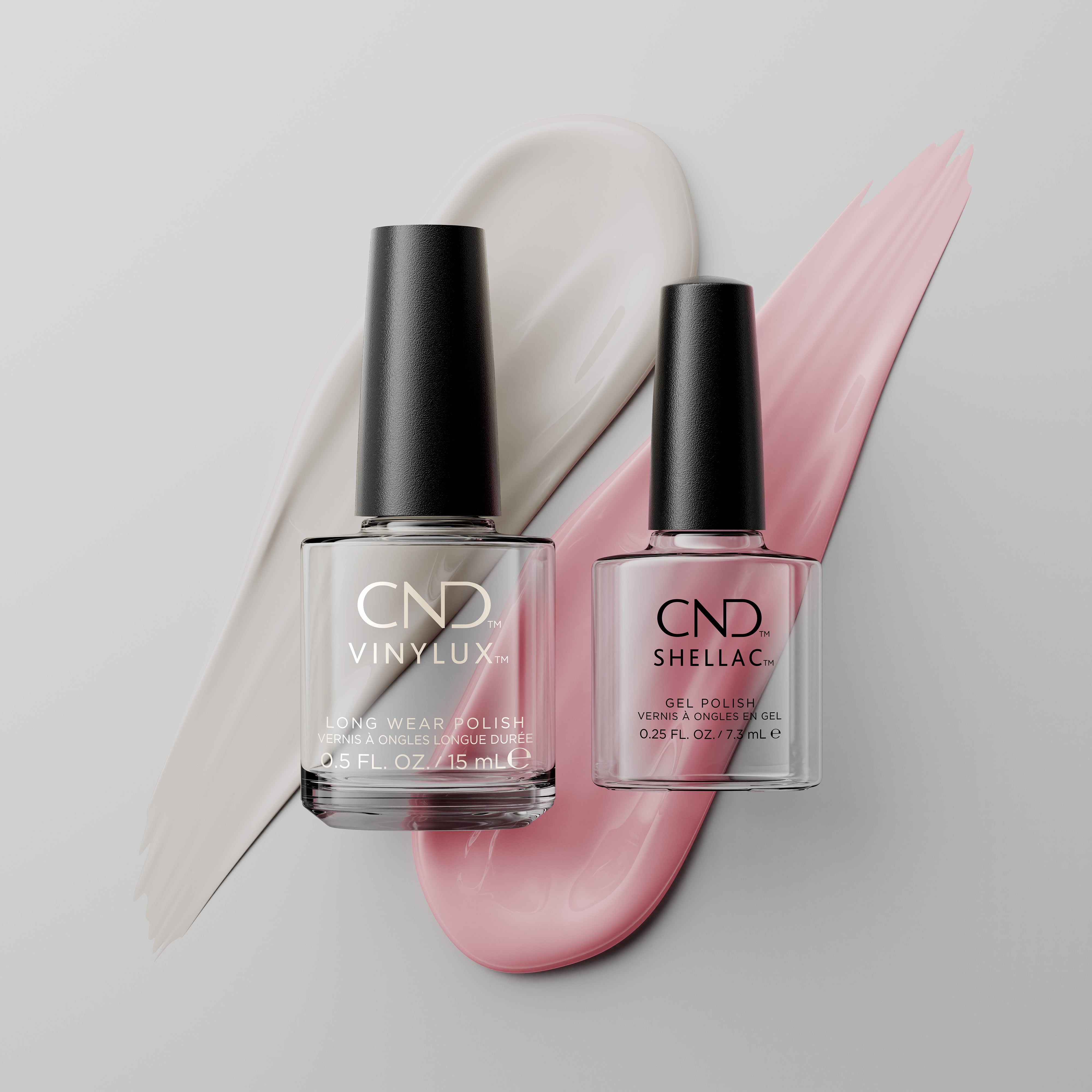 CND Shellac & Vinylux Nail Polish Combo Set - Long Lasting Gel & Regular Polish Kit for Professional Salon & DIY Manicures - Perfect for Weddings, Bridal Showers & Backyard Nuptials