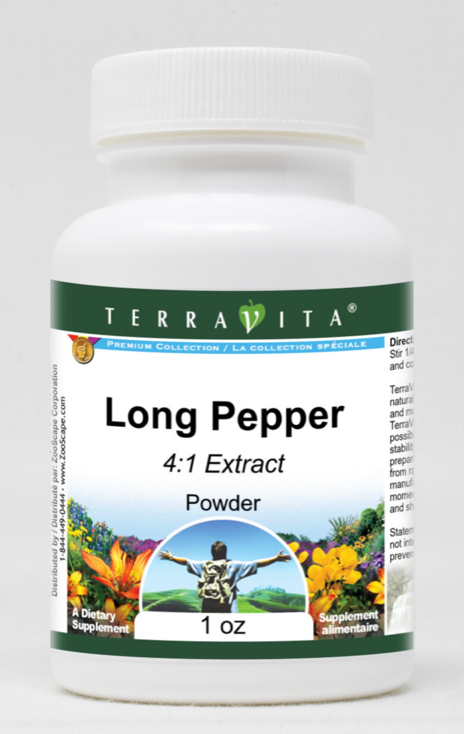 Long Pepper 4:1 Extract Powder (1 oz) - 2 Pack | Premium Herbal Supplement for Cooking, Tea & Wellness