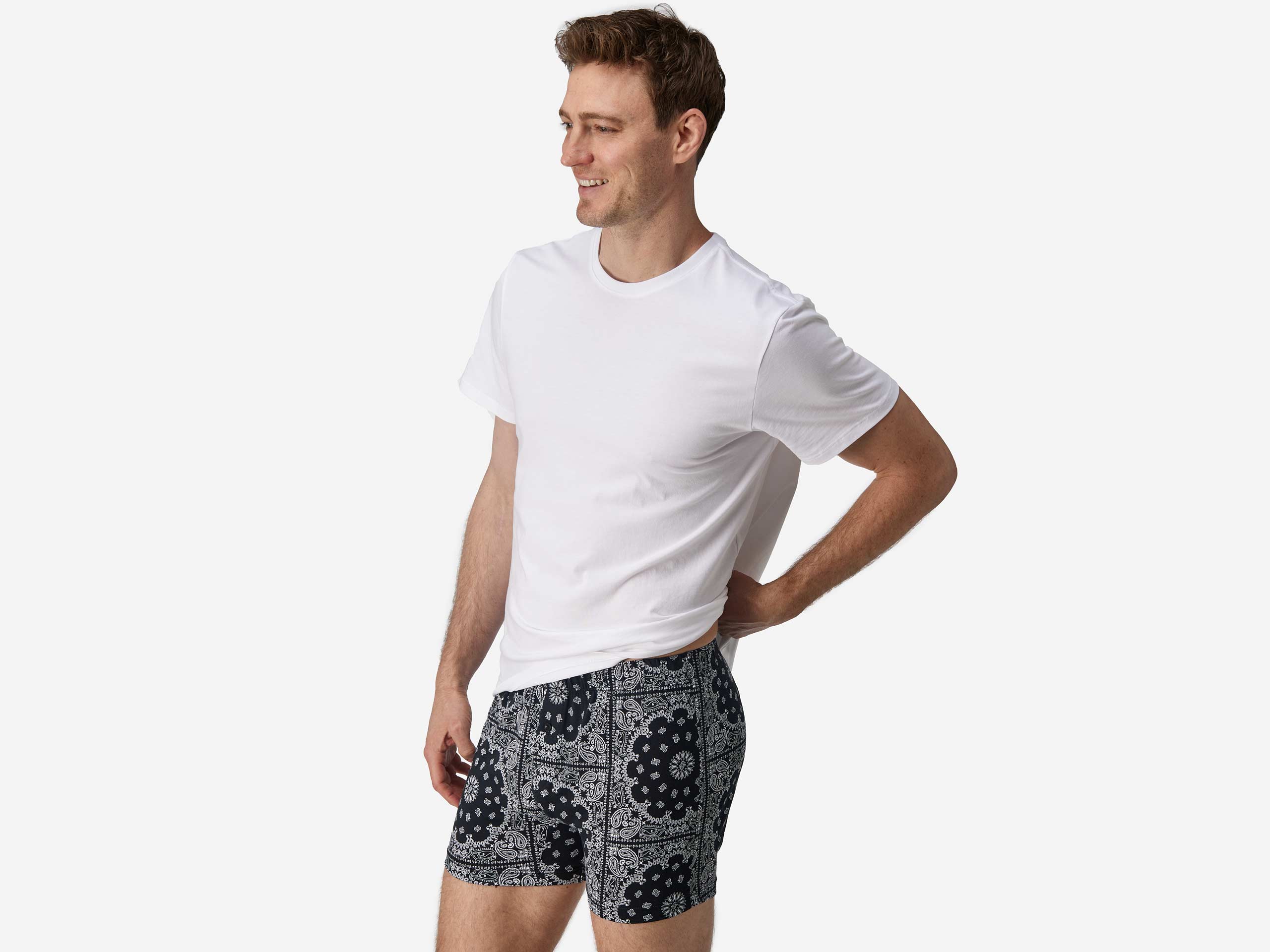 Slim Fit Boxer Briefs for Men - Soft & Comfortable Cotton Underwear with Elastic Waistband | Perfect for Everyday Wear, Gym, and Travel