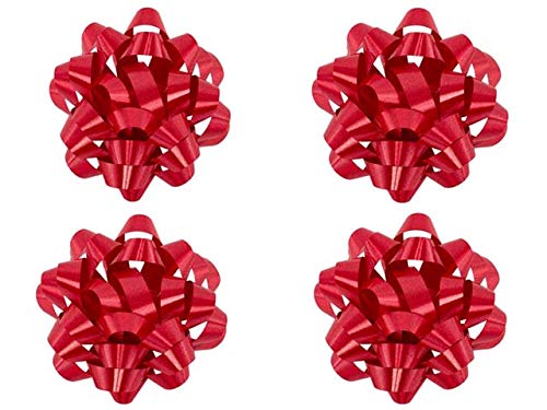 Red Satin Gift Bows 4