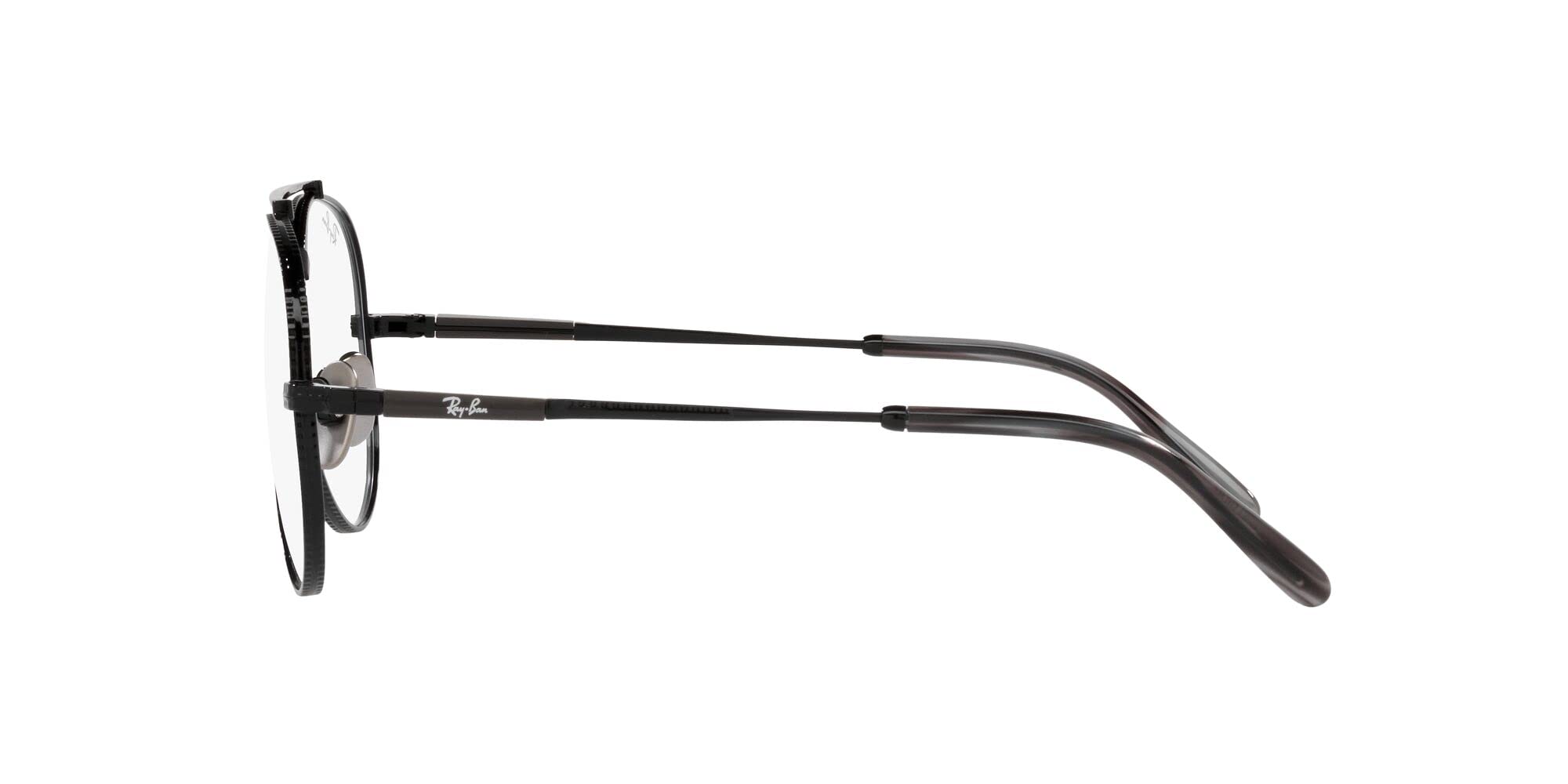 Ray-Ban Rx8225v Aviator Titanium Prescription Glasses Frames - Lightweight & Durable for Men & Women | Perfect for Driving, Outdoor Activities & Fashion Accessories