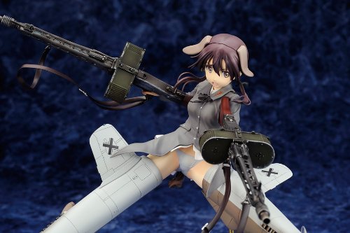 Strike Witches 2: Gertrud Barkhorn Anime PVC Figure (1:8 Scale) - Collectible Model for Anime Fans & Display Decor