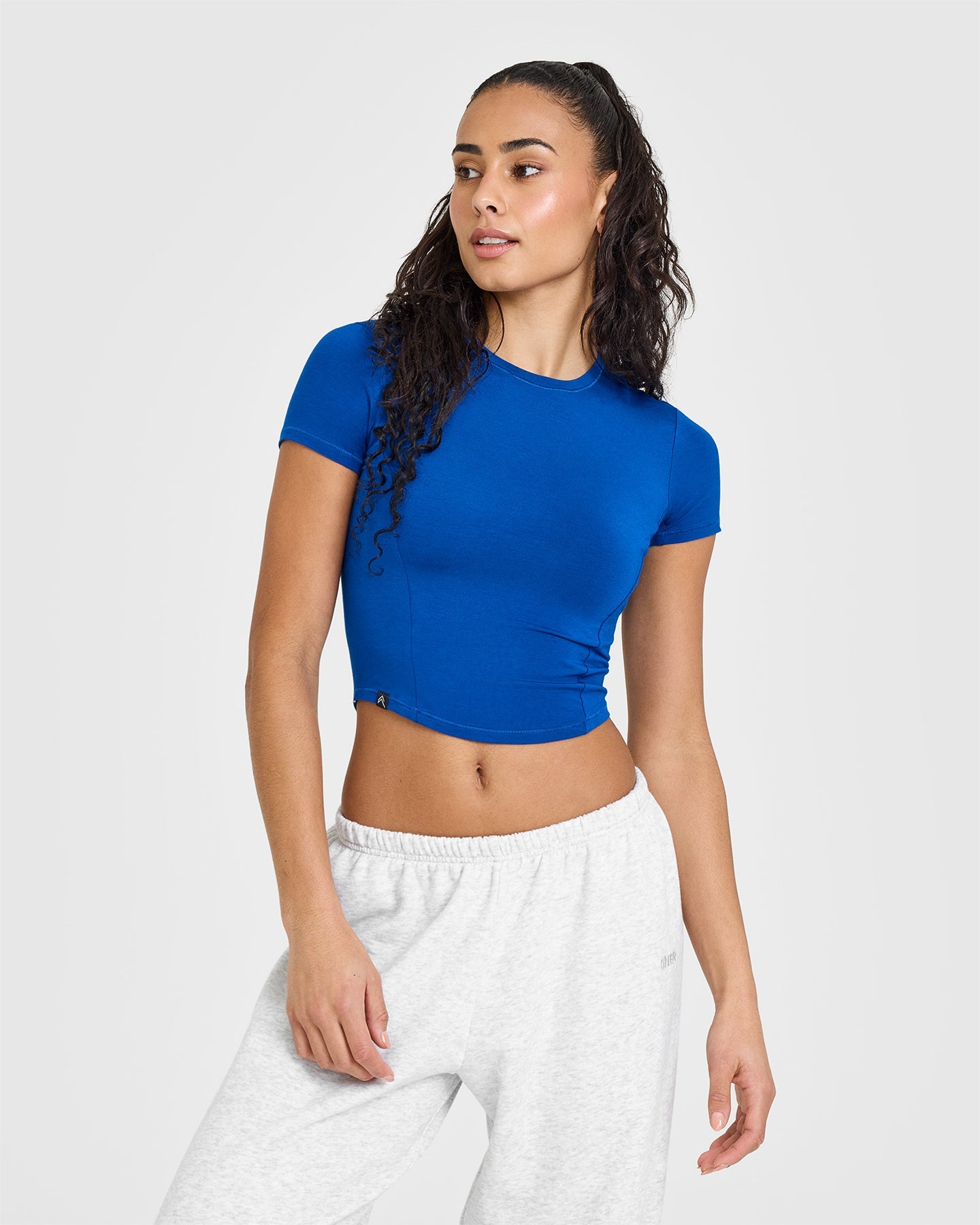 Mellow™ Soft Mid Short Sleeve T-Shirt for Men & Women | Comfortable Cotton Casual Tee in Cobalt Blue | Perfect for Everyday Wear, Gym & Outdoor Activities