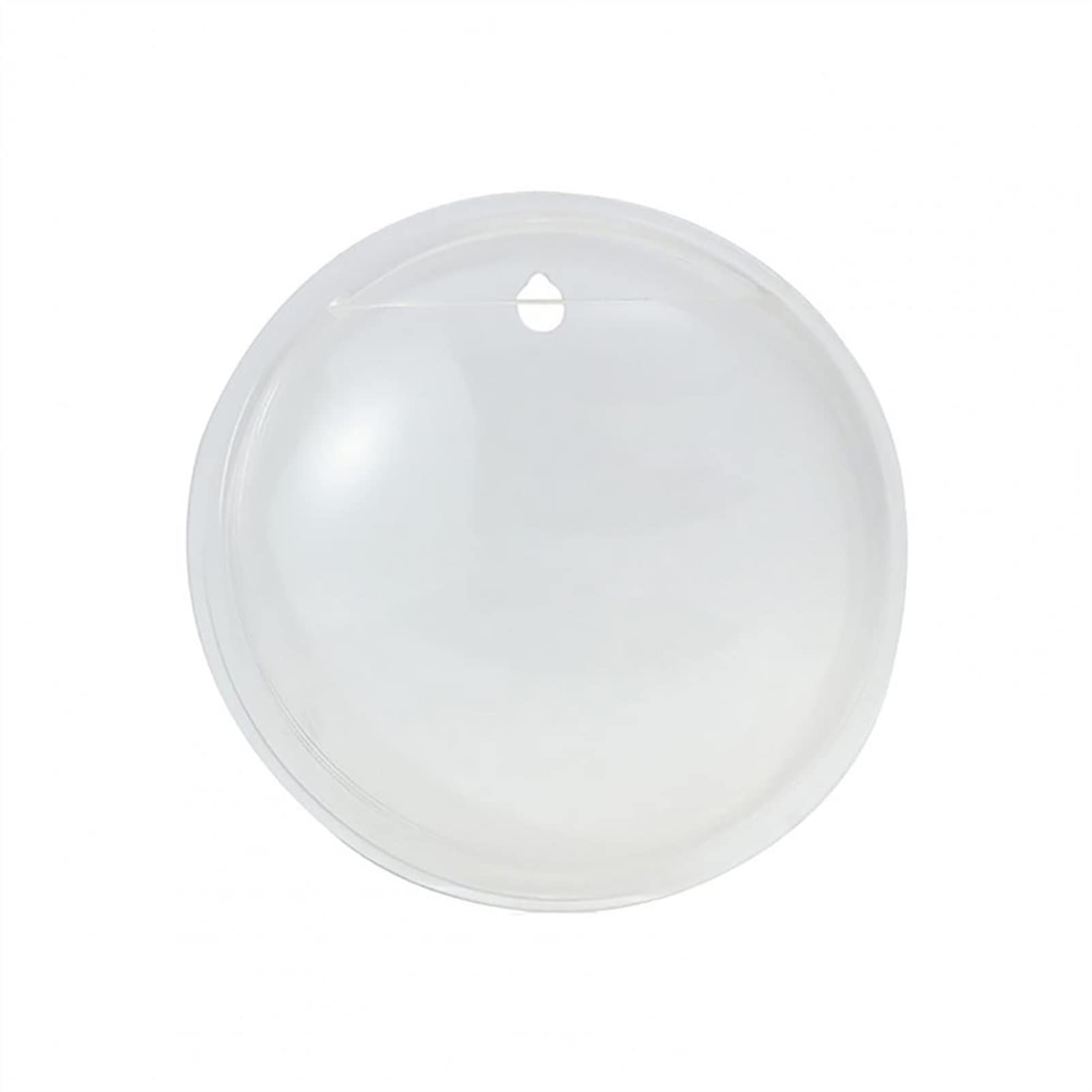 TOMYEUS Clear Acrylic Wall Mounted Round Fish Tank - Hanging Aquarium Bowl for Betta Fish, Home Decor, Flower Vase | Perfect for Small Spaces, Office Desk, Living Room & Bedroom Decor