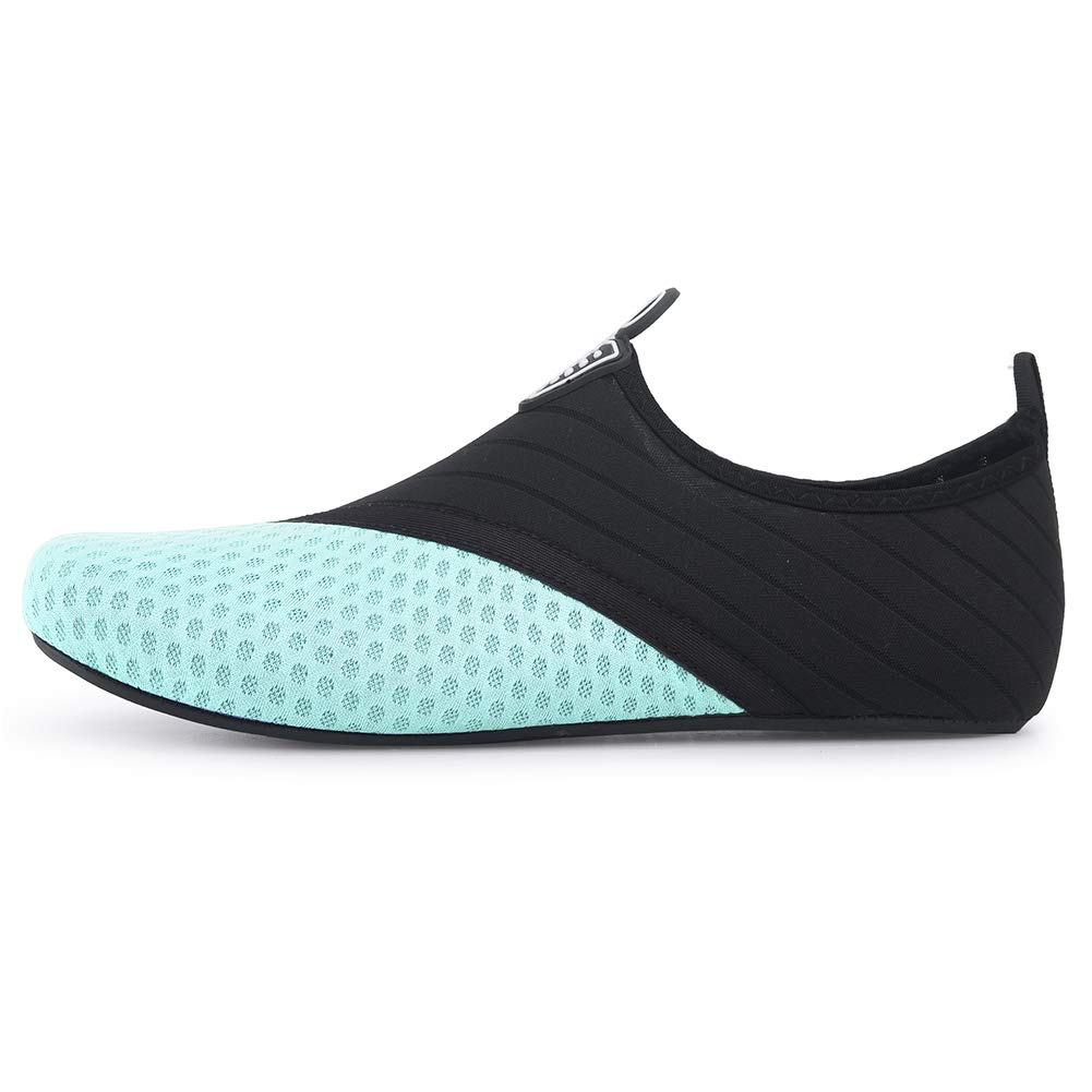 QACOHU Barefoot Water Shoes for Women & Men - Quick-Dry Aqua Shoes for Swimming, Surfing, Diving, Beach & Yoga - Lightweight Skin Shoes for Water Sports & Outdoor Activities