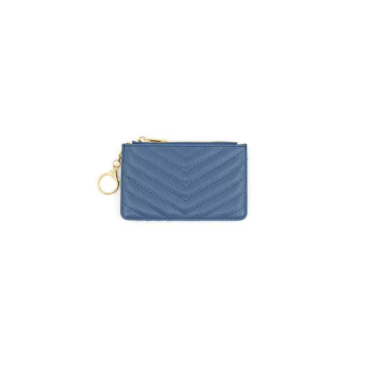 Quilted Keychain for Women & Men - Stylish & Durable Key Holder for Everyday Use - Perfect for Keys, Wallets & Bags | Gift Idea for Travel, Office & Home