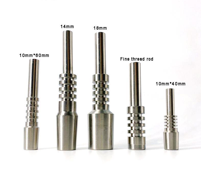 Premium Titanium Dab Nail & Dabber Set for Nectar Collectors - Durable Smoking Tool for Glass Dab Rigs & E-Rigs - Perfect for Concentrate Enthusiasts & Home Use