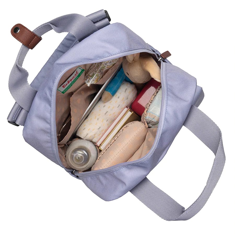 Babymel Georgi Eco-Friendly Vegan Leather Diaper Backpack - Stylish & Spacious Baby Bag for Moms, Perfect for Travel, Daycare & Everyday Use