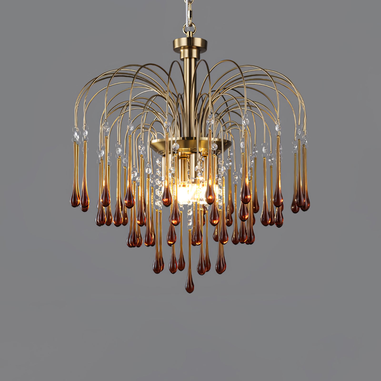 Elegant Maltose Crystal Chandelier - Modern Luxury Lighting for Dining Room, Living Room & Bedroom