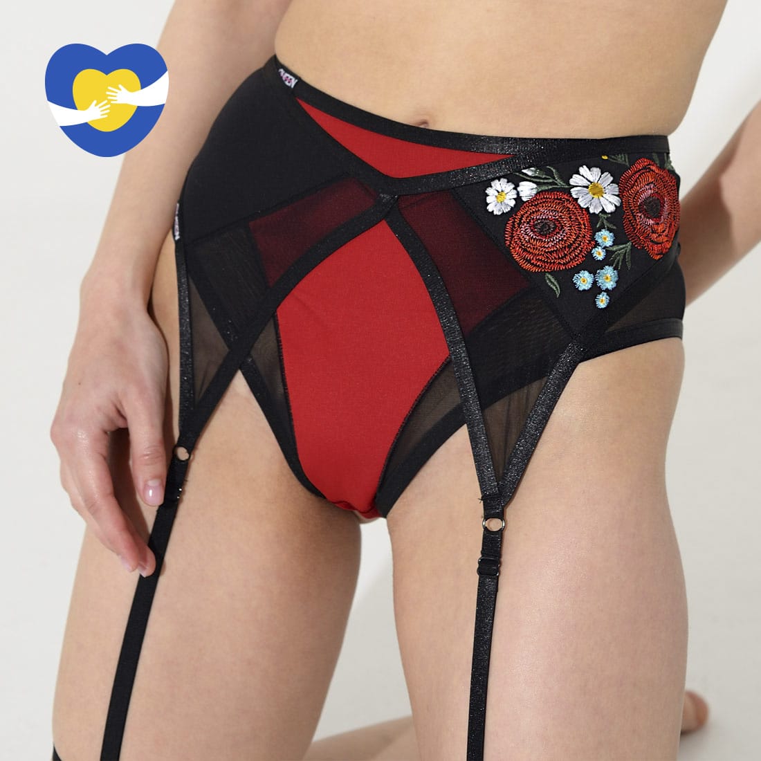 Lace Garter Belt for Women - Elegant and Comfortable Thigh High Stockings Holder - Perfect for Weddings, Lingerie, and Special Occasions