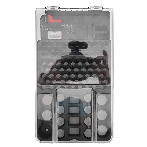 104 Grids Battery Storage Box with Pointer Type Tester - Organizer Case for AA AAA C D 9V Batteries - Perfect for Home, Office, and Emergency Kits
