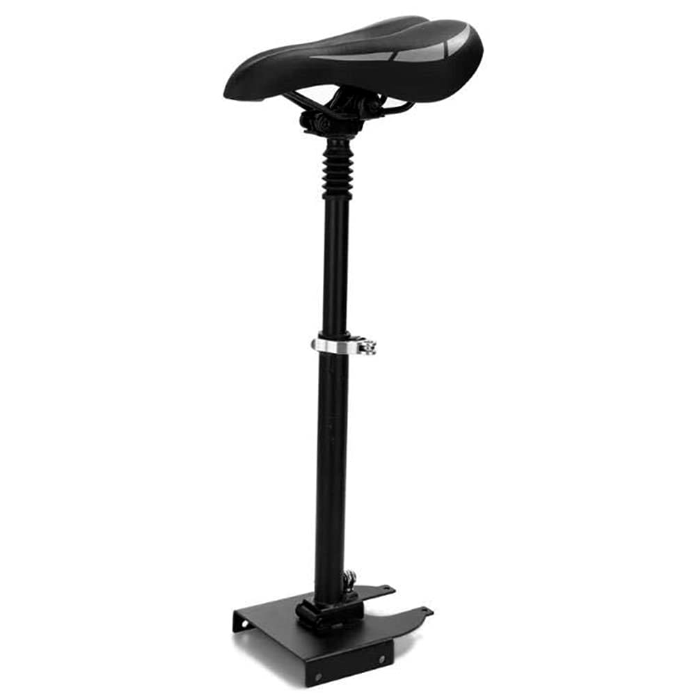 Foldable Electric Skateboard Seat with Adjustable Height & Shock Absorption - Replacement for M365 Scooter - Perfect for Commuting, Urban Travel & Outdoor Adventures