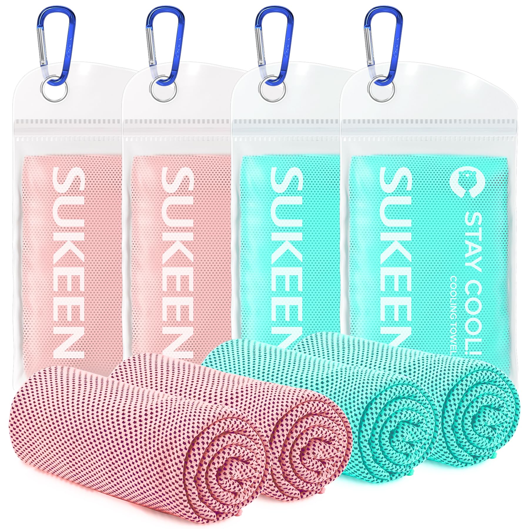 Sukeen 4 Pack Cooling Towel (40