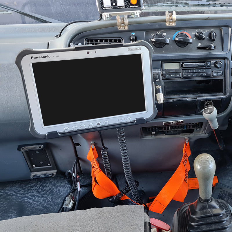 Heavy Duty InDash Mount for Mitsubishi Canter (1995-2005) | Secure Car Phone Holder for Truck Drivers | Perfect for GPS Navigation & Hands-Free Calling While Driving