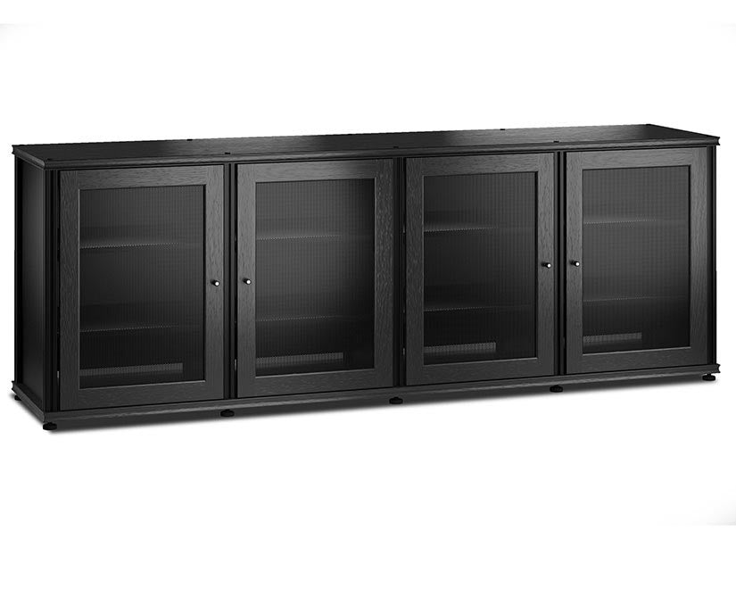Salamander Designs Synergy Model 347 Audio Cabinet - Premium TV Stand with Built-in Speaker Storage for Home Theater & Entertainment Systems - Perfect for Living Room, Basement & Media Room Setup