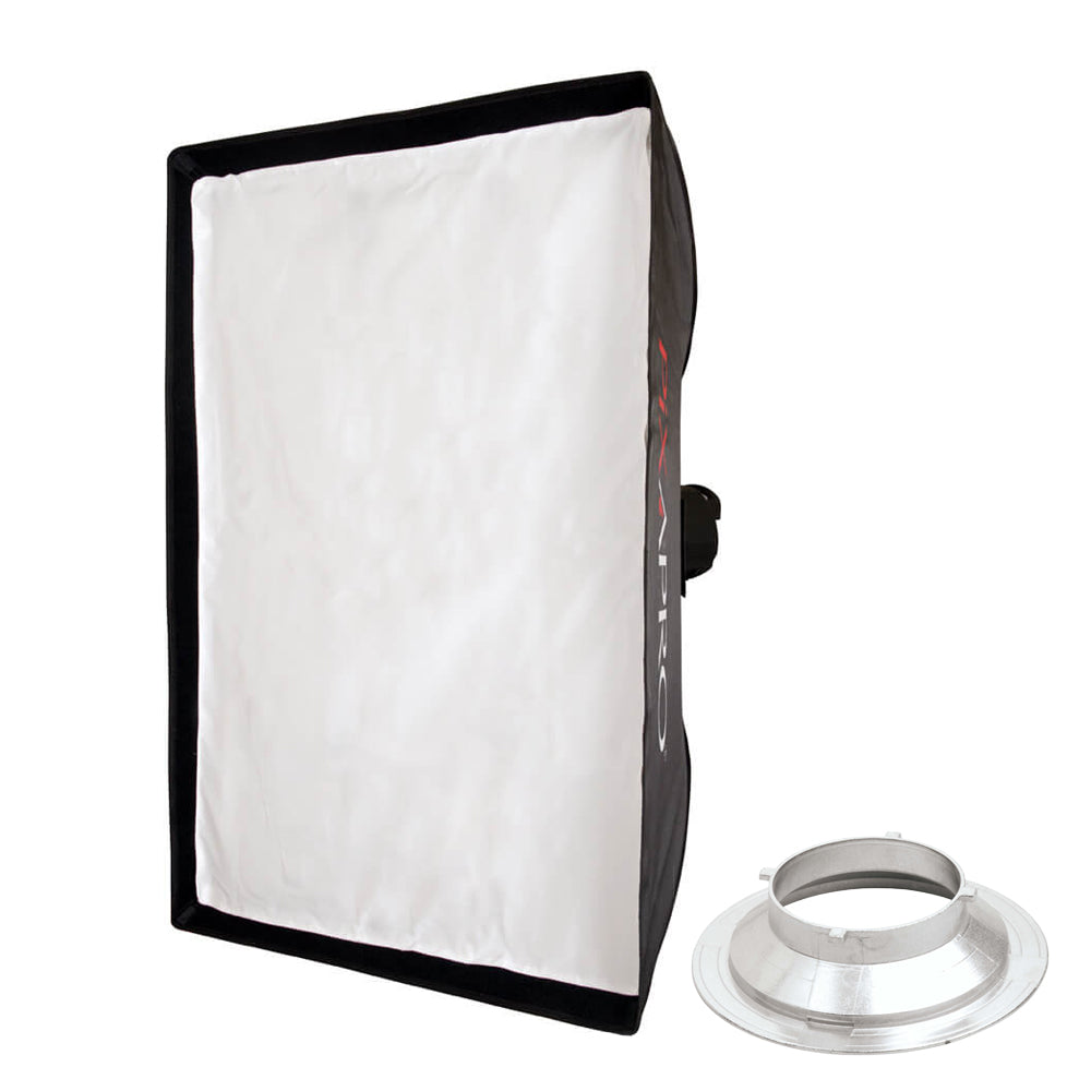 60x90cm Professional Photography Softbox - Durable Rectangular Light Diffuser for Studio & Portrait Photography (No Honeycomb Grid) - Perfect for Product Shoots, YouTube Videos & Indoor Lighting