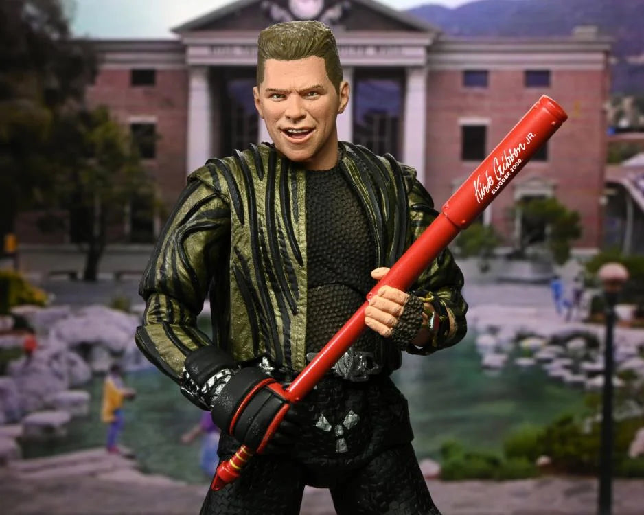 Back to the Future Part 2 Ultimate Griff Action Figure - Collectible Movie Toy for Fans, Perfect for Display & Play - Great Gift for Sci-Fi Enthusiasts & Collectors