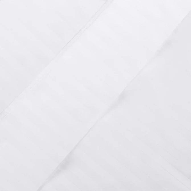 Premium Egyptian Cotton 300 Thread Count Pillowcase Set - 2 Piece Striped Bedding for Luxury Hotels & Home Decor | Soft Breathable Pillow Covers for Ultimate Comfort