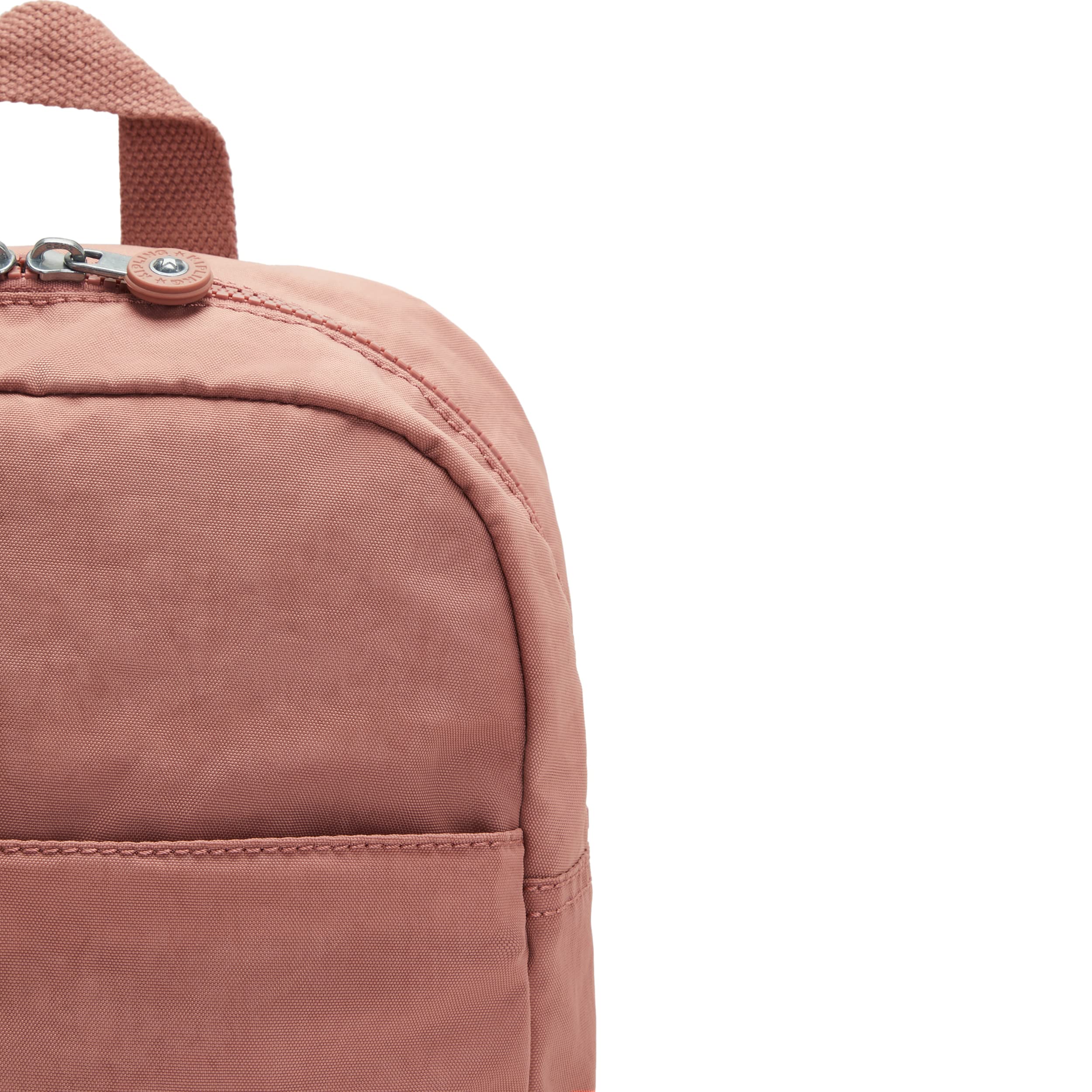 Kipling Women's Ferris Backpack - Adjustable Padded Shoulder Straps, Built-in Accessories Organizer, Durable Nylon Travel Bag with Iconic Monkey Keychain - Perfect for Work, School & Travel