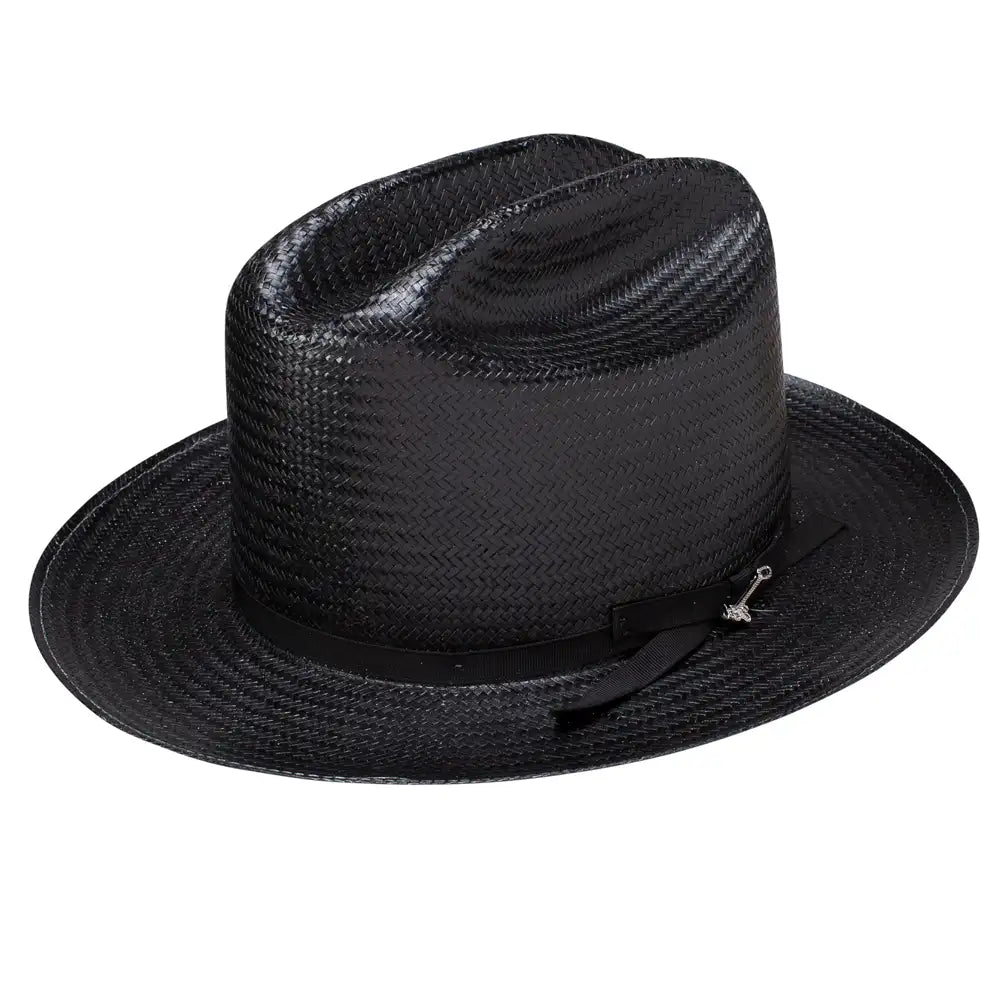 Stetson Open Road Shangtung Straw Cowboy Hat for Men - Classic Western Style Summer Sun Hat for Outdoor, Rodeo, and Country Events