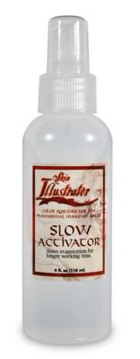 Skin Illustrator Slow Activator Spray 4oz - Professional Tattoo & Body Paint Setting Solution for Long-Lasting Makeup | Perfect for SFX, Cosplay & Theatrical Performances