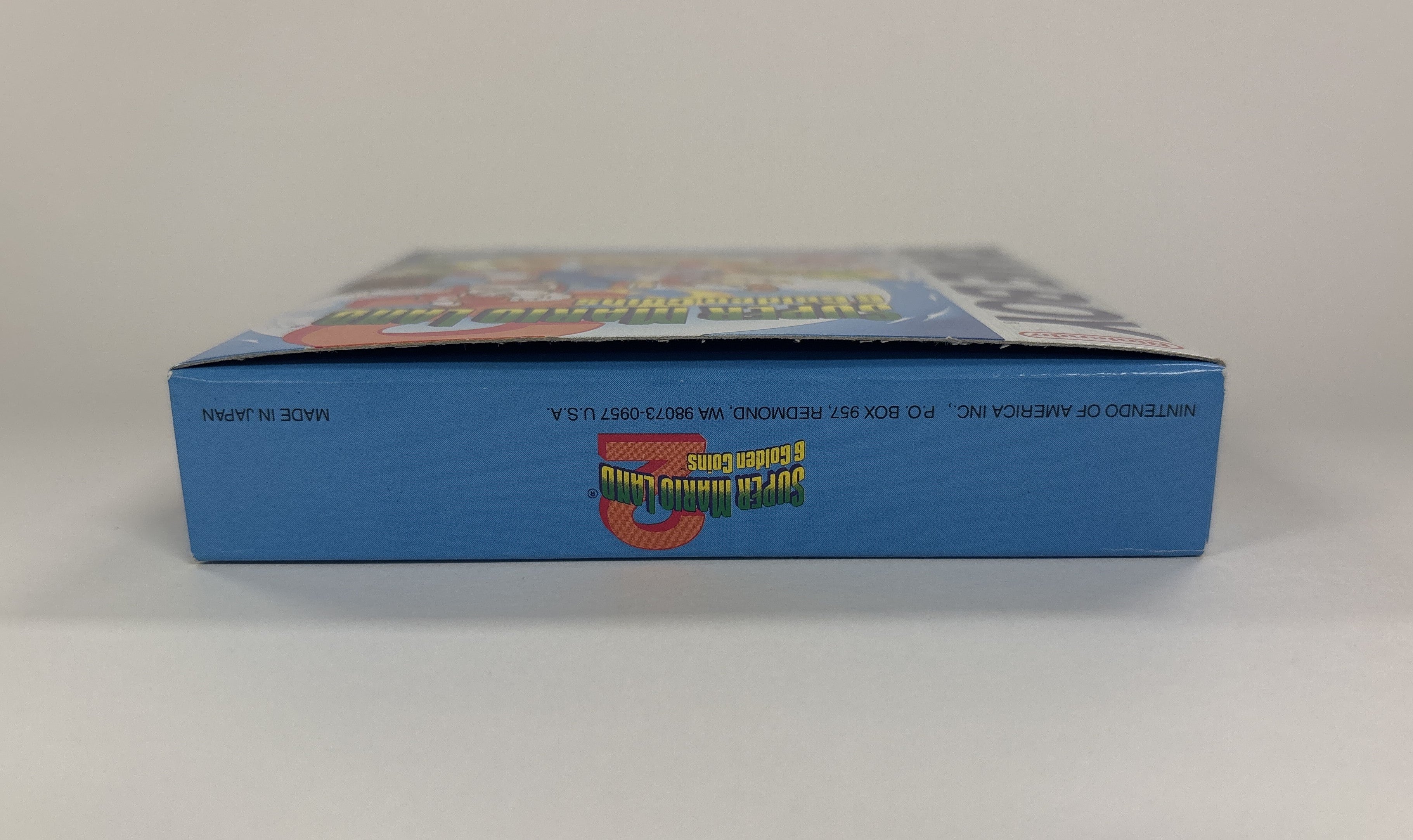 Super Mario Land 2: 6 Golden Coins - Original Game Boy Box & Manual Only (No Game Included) - Perfect for Collectors & Retro Gaming Display