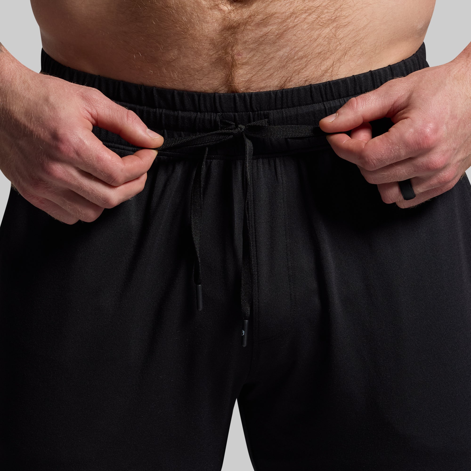Men's Comfortable Jogger Pants 2.0 - Soft Lounge Pants for Relaxing at Home, Running Errands & Casual Wear (Black)