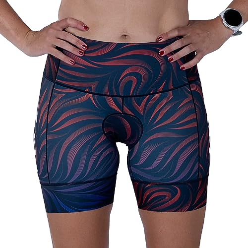 Zoot Women's LTD 6-Inch Triathlon Shorts - Quick-Dry UPF 50+ Cycling Shorts with Padding for Swim, Bike & Run - Perfect for Triathlons, Endurance Training & Outdoor Sports