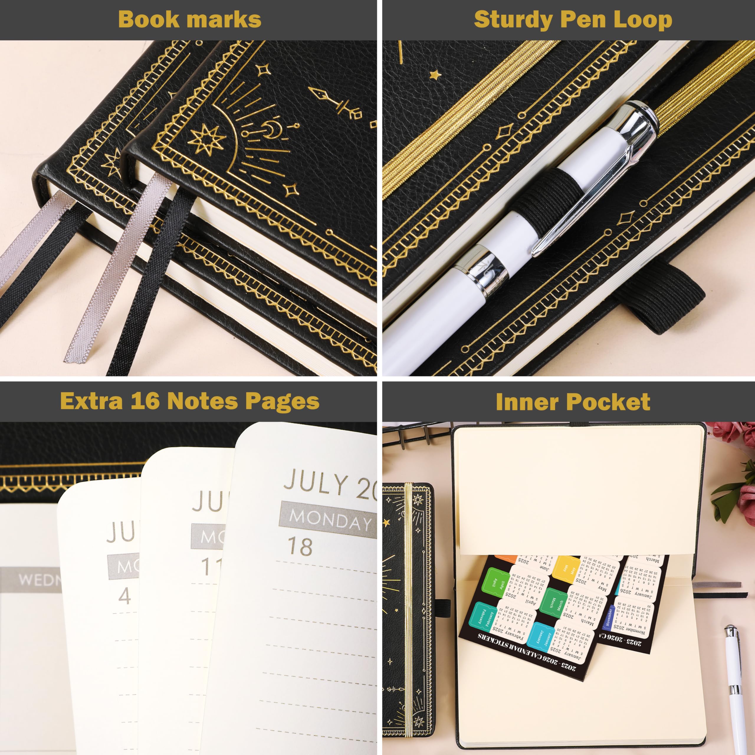 2025-2026 Academic Planner - July 2025 to June 2026 Weekly & Monthly Organizer, 5.75