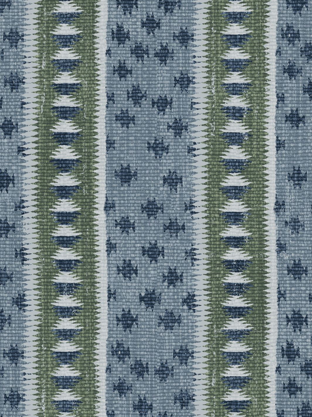 Nathan Turner 'Northstar Stripe' Green Blue Wallpaper - Premium Peel & Stick Removable Wallpaper for Bedroom, Living Room & Nursery Decor