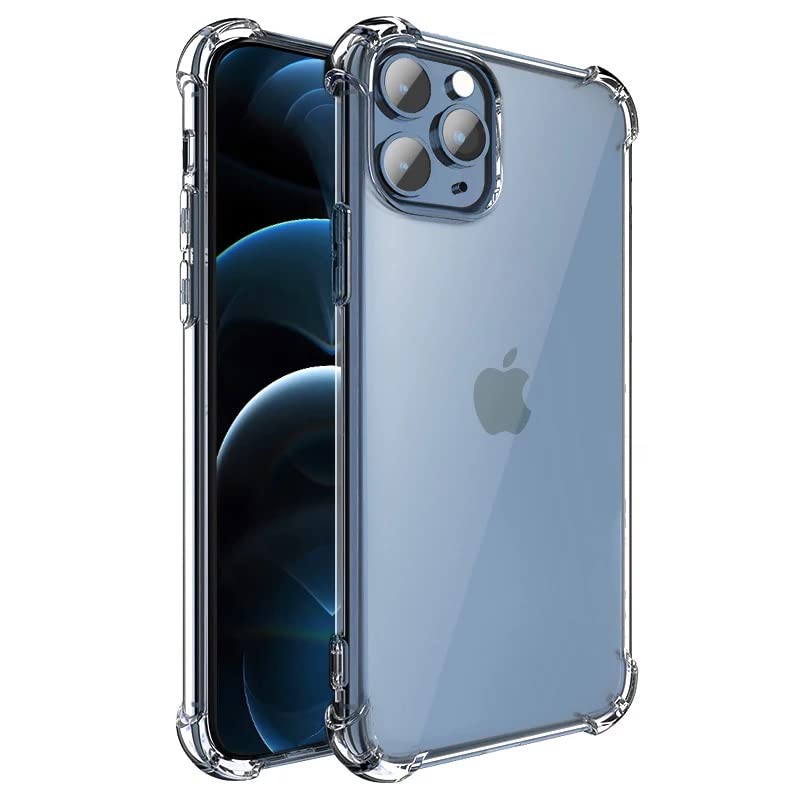 iPhone 11 Pro Clear Case - Shockproof Protective Phone Cover with Scratch Resistance | Perfect for Everyday Use, Travel & Outdoor Activities