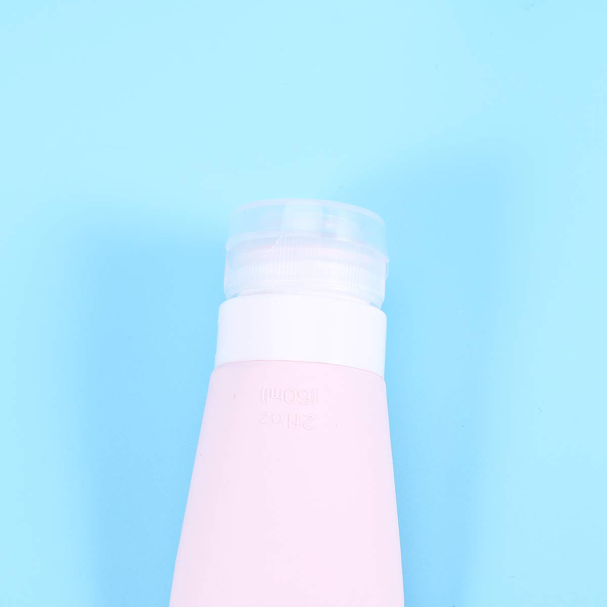 Cabilock 3-Piece Travel Bottle Set for Liquids & Toiletries - Leak-Proof Squeeze Bottles (Pink) - Perfect for Airplane Carry-On, Gym, Camping & Vacation Essentials