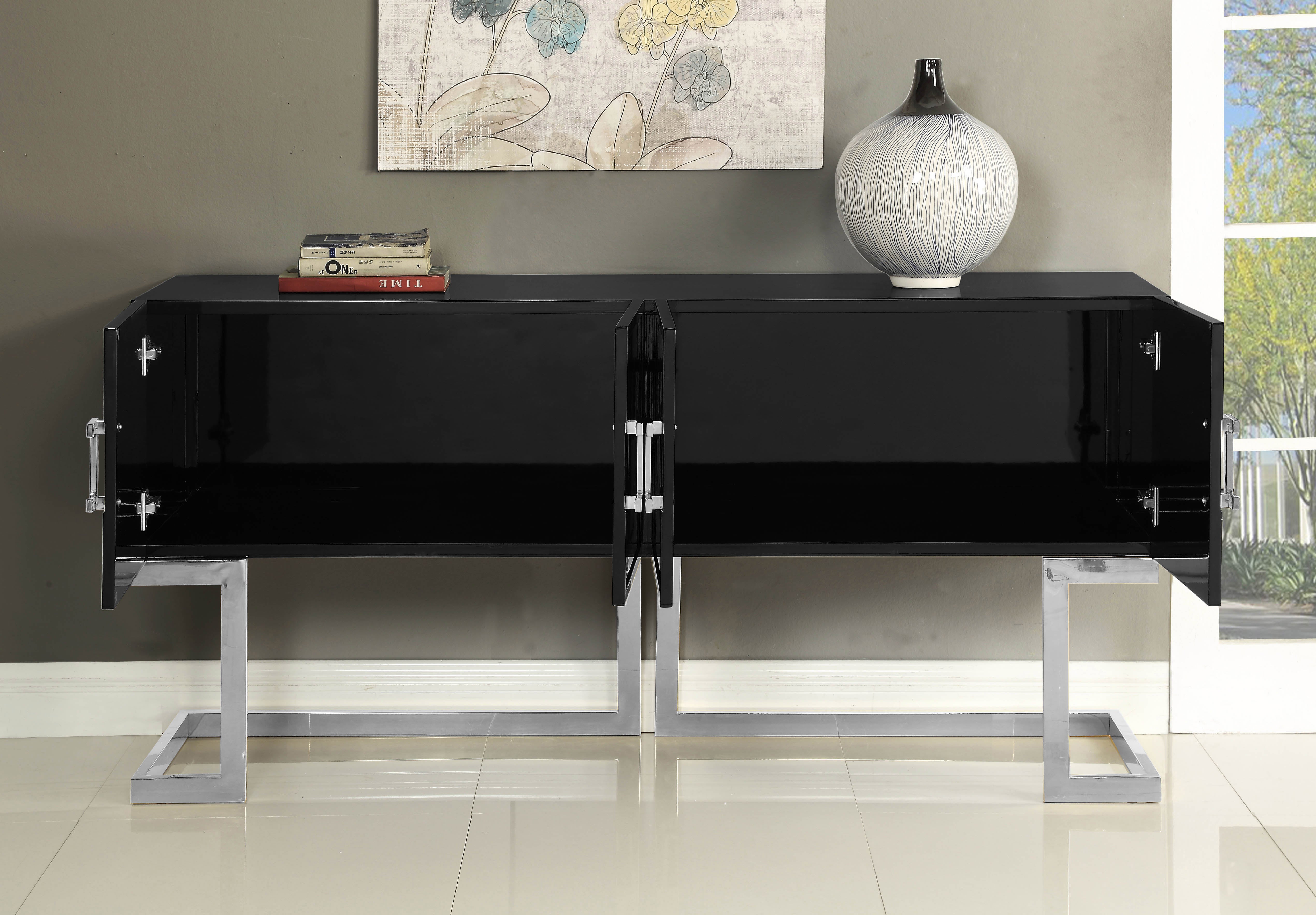 Modern Beth Sideboard Buffet Cabinet - Stylish Storage for Dining Room, Living Room & Entryway | Perfect for Organizing Dishes, Linens & Home Decor