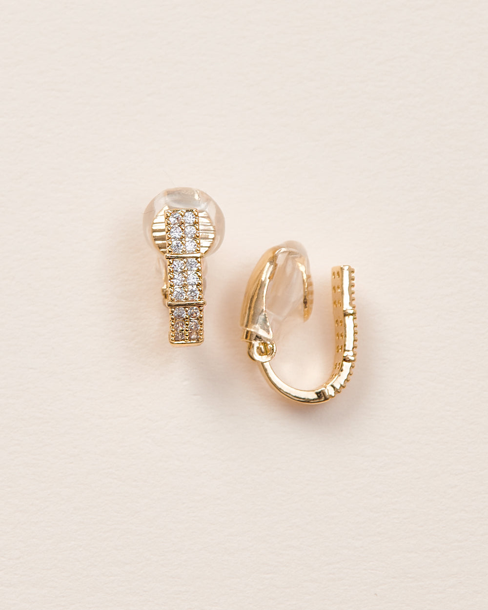 Clip-On Huggie Earrings for Women - Minimalist Gold Hoop Earrings for Everyday Wear | Perfect for Work, Date Night & Casual Outfits
