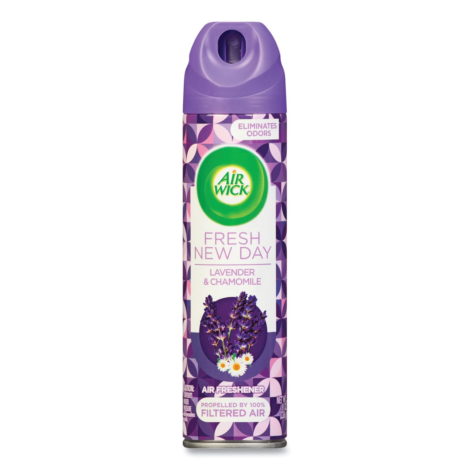 Air Wick Aerosol Spray Air Freshener - Lavender & Chamomile Scent, 8oz (Pack of 12) | Long-Lasting Fragrance for Home, Office, Bathroom & Car | Stress Relief & Relaxation