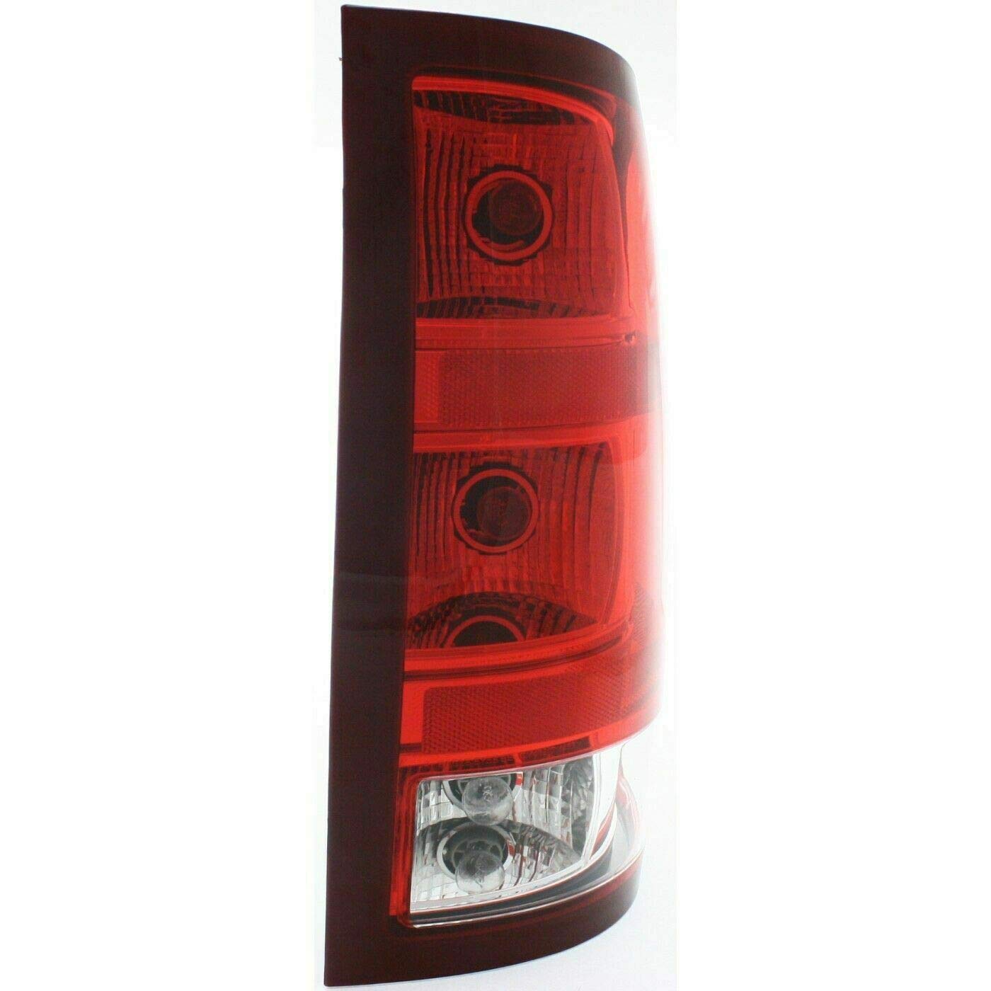 GMC Sierra 2007-2013 1500 & 2007-2014 2500HD/3500HD Replacement Tail Lights Assembly - Left Driver & Right Passenger Side (Part# 25958485, 25958484) - Direct Fit, Easy Installation for Improved Night Visibility & Safety
