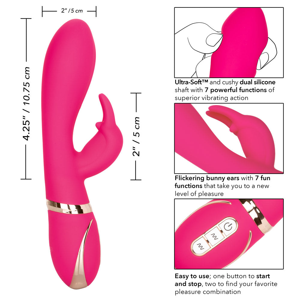 Jack Rabbit Signature Ultra Soft Silicone Rabbit - Perfect for Easter Gifts, Baby Teethers, and Sensory Play Toys
